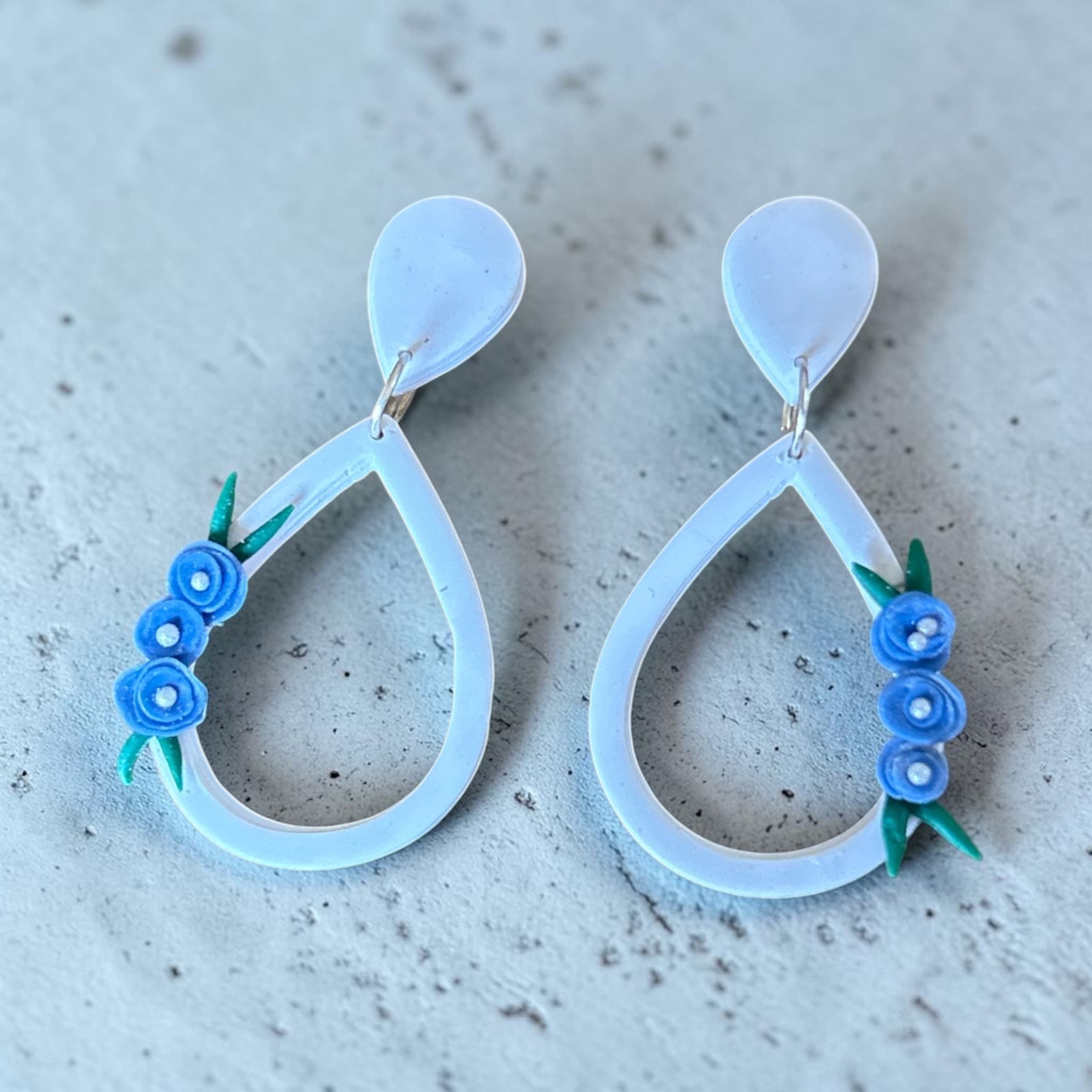 Sky Bloom Teardrop