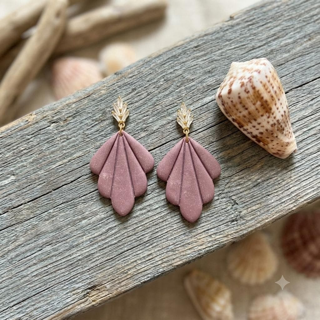 Vintage Shell - Dusky Purple