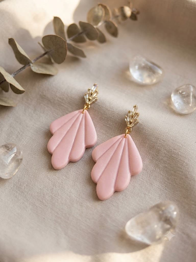 Vintage Shell - Shimmer Pink
